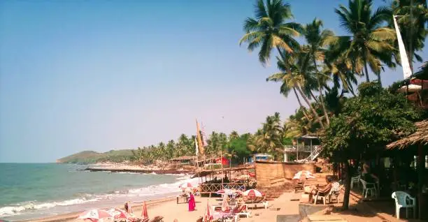 Must-Visit Places in Goa - Anjuna beach goa